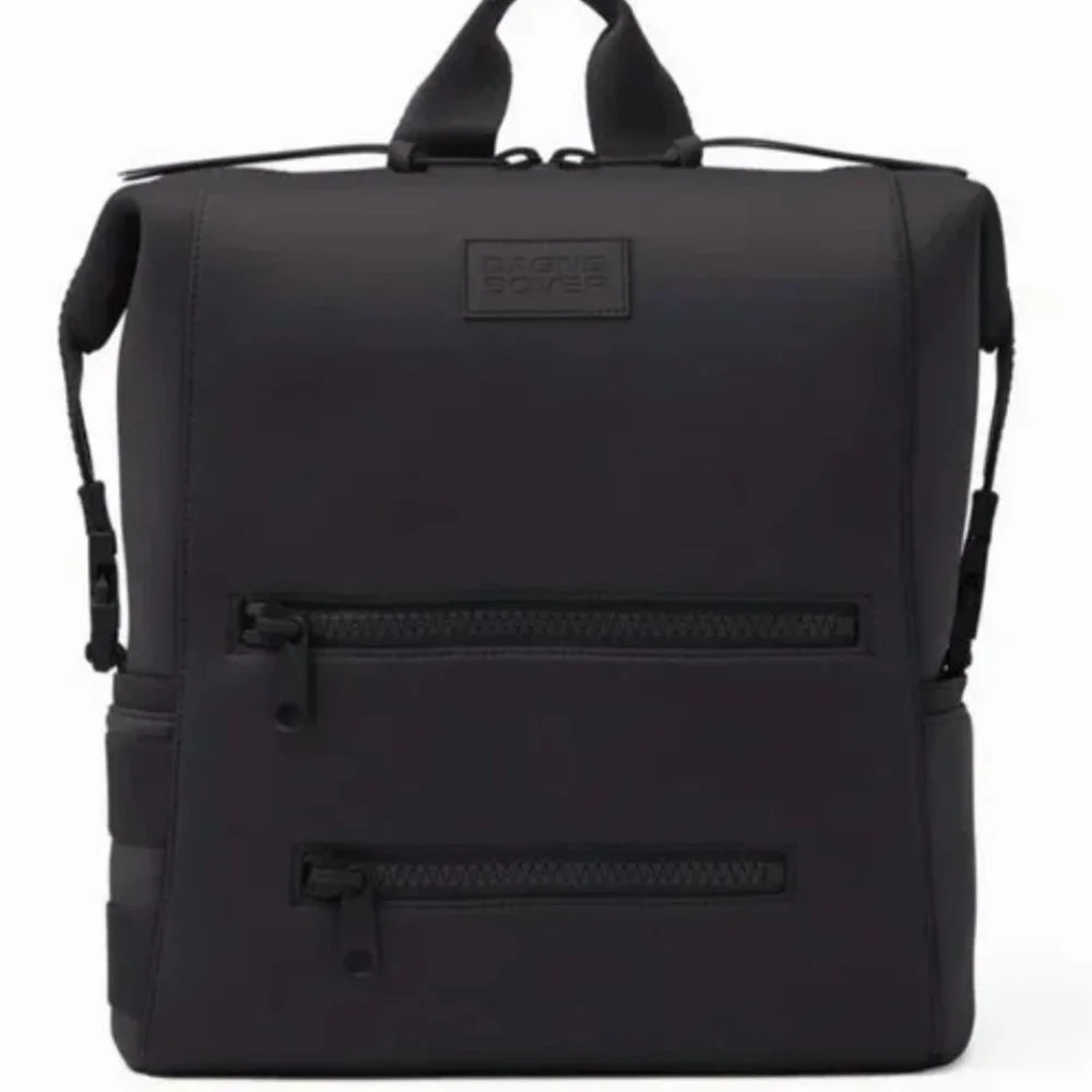 Dagne Dover Black Baby Bag Backpack
